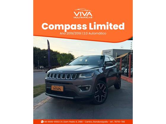 JEEP COMPASS 2.0 16V FLEX LIMITED AUTOMÁTICO JEEP COMPASS 2.0 16V FLEX LIMITED AUTOMÁTICO